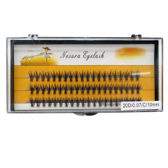 10D/20D/30D/40D cross-border hot-melt grafted scarecrow false eyelashes that are naturally thicker and longer