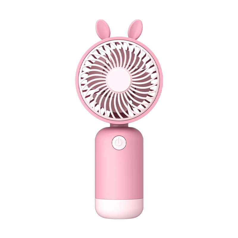 Handheld small fan usb mini rechargeable silent strong wind student portable handheld electric fan gift