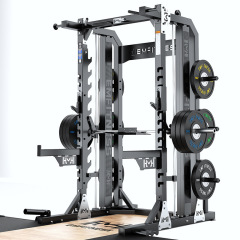 Free squat rack, commercial Hummer frame barbell bench press rack, home weight lifting platform, gym Smith gantry rack