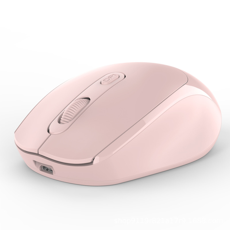 Supply of wireless mouse charging Bluetooth dual-mode silent office portable mouse customizable mouse LOGO