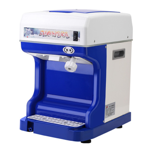 Fully automatic high-power commercial shaved ice machine, upgraded powerful smoothie machine, electric milk tea hot pot shop ice crusher