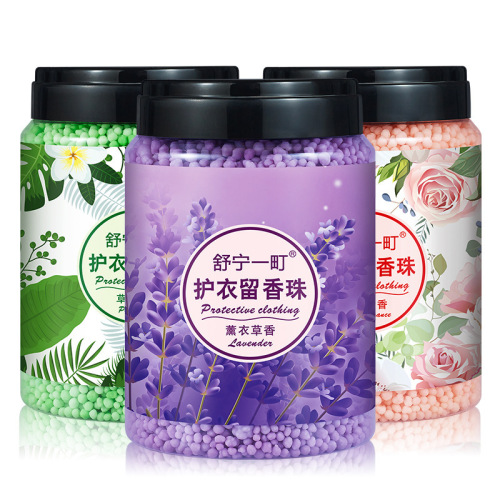 Manufacturer wholesale snyd fragrance beads 800g clothing laundry beans long-lasting softener white clothes fragrance drop shipping