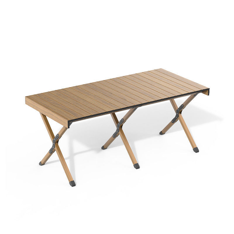 Outdoor folding tables and chairs, aluminum alloy egg roll tables, portable stalls, camping supplies sets, tables wholesale