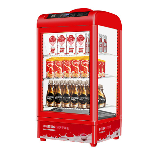 Beverage heating cabinet, commercial food insulation cabinet, hot drink machine, small thermal insulation display cabinet, supermarket hot beverage display cabinet