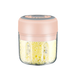 Mini wireless garlic pounding electric garlic beater household garlic cutter meat grinder mincer garlic smasher