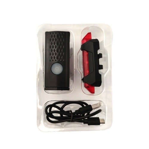 Bicycle light set 2255 headlight night light USB charging waterproof outdoor cycling light bicycle equipment