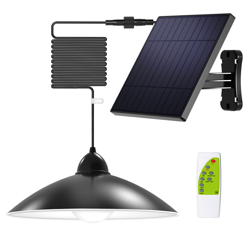 Yinglang solar street light chandelier courtyard garden villa pavilion lighting high brightness retro hanging light