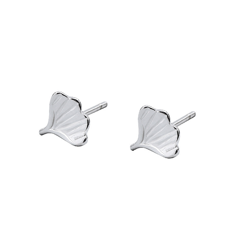 Collection 30 S999 Pure Silver Ear Stick Silver Earrings Korean Version Ball Star Small Earrings Women's Ear Holes Earrings