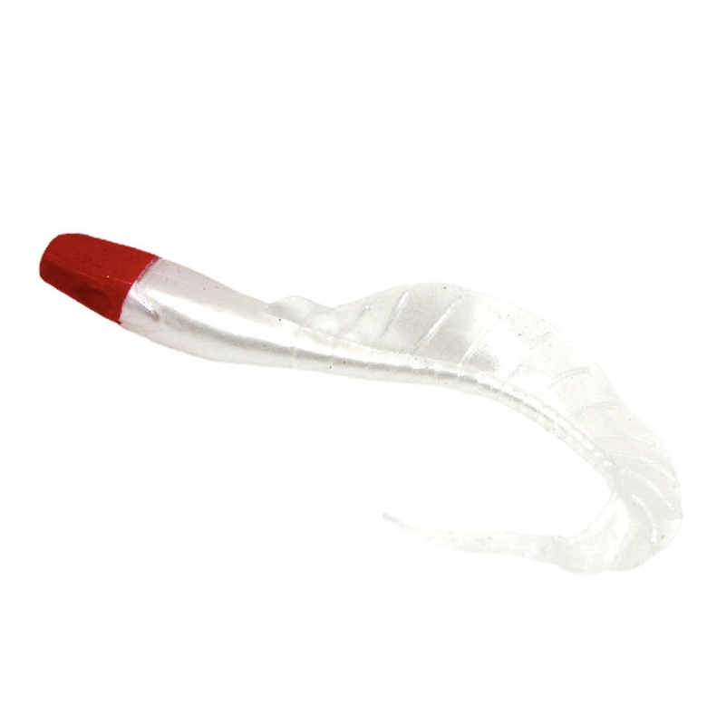 Skirt Lua bait soft bait fake bait 10 pieces soft tail fish soft bait fishing group cocked mouth freshwater mandarin fish bass bait soft worm