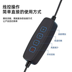 Internet celebrity live broadcast fill light wholesale portable mobile phone holder selfie photography photo beauty led lighting ring light