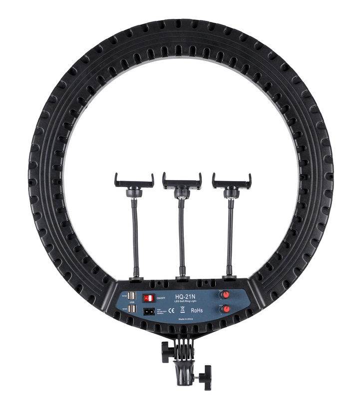 HQ21 inch LED fill light Internet celebrity mobile phone live broadcast bracket selfie beauty beauty ring photography light wholesale
