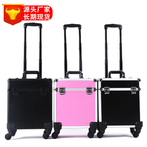 Professional trolley makeup box, nail art, embroidery, hairdressing trolley storage box, makeup and makeup artist toolbox, dropshipping