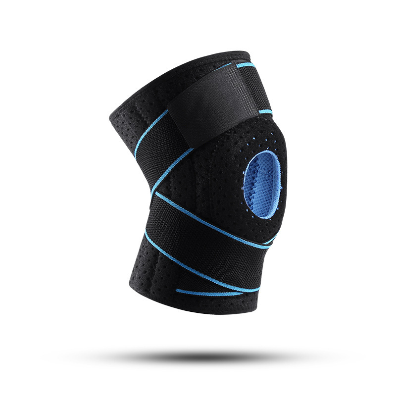 Manufacturer sports compression straps silicone cold knee pads running basketball mountain climbing and cycling protective gear wholesale