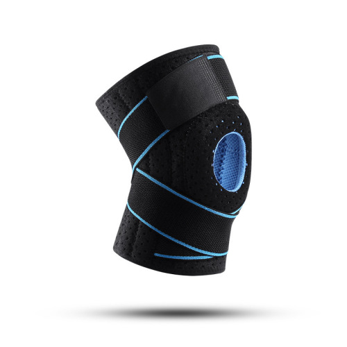 Manufacturer sports compression straps silicone cold knee pads running basketball mountain climbing and cycling protective gear wholesale