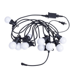 Outdoor waterproof camping atmosphere light solar LED color string light outdoor canopy tent courtyard decorative light G50