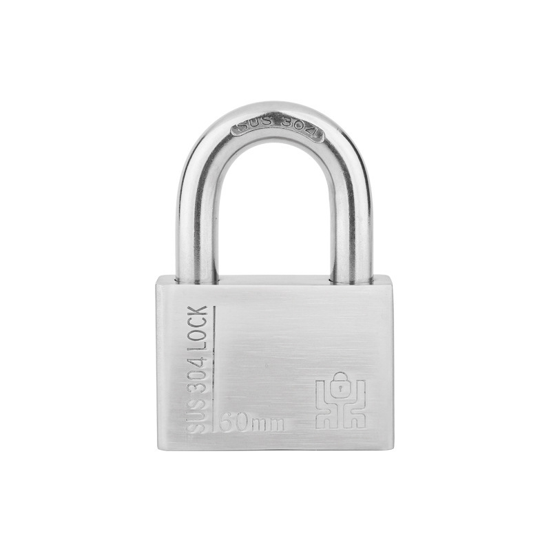Wholesale 304 stainless steel lock copper core padlock drawer lock waterproof lock head lock stainless steel padlock