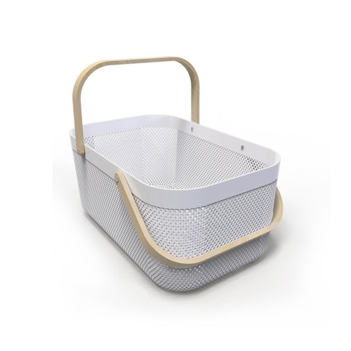 Drain Basket Kitchen Bag Household Plastic Supplies Dirty Clothes Storage Vegetable Basket Water Filter Picnic Fruit Basket Wholesale