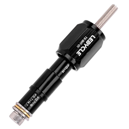 Mountain soft tail bicycle FOX rear shock absorber bushing is pressed into the DNM rear bladder DU bushing removal, maintenance and installation tool