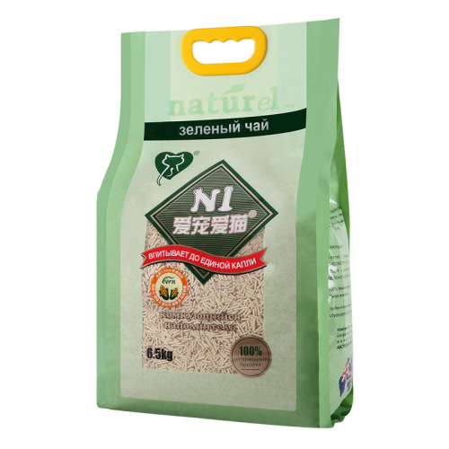 Love Pet Cat N1 Tofu Cat Litter Corn Original Green Tea Activated Carbon 6.5kg Bentonite Mixed Cat Litter Wholesale