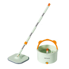 Hand wash-free spin mop, wet and dry flat mop, lazy mop, household absorbent mop with bucket, wholesale