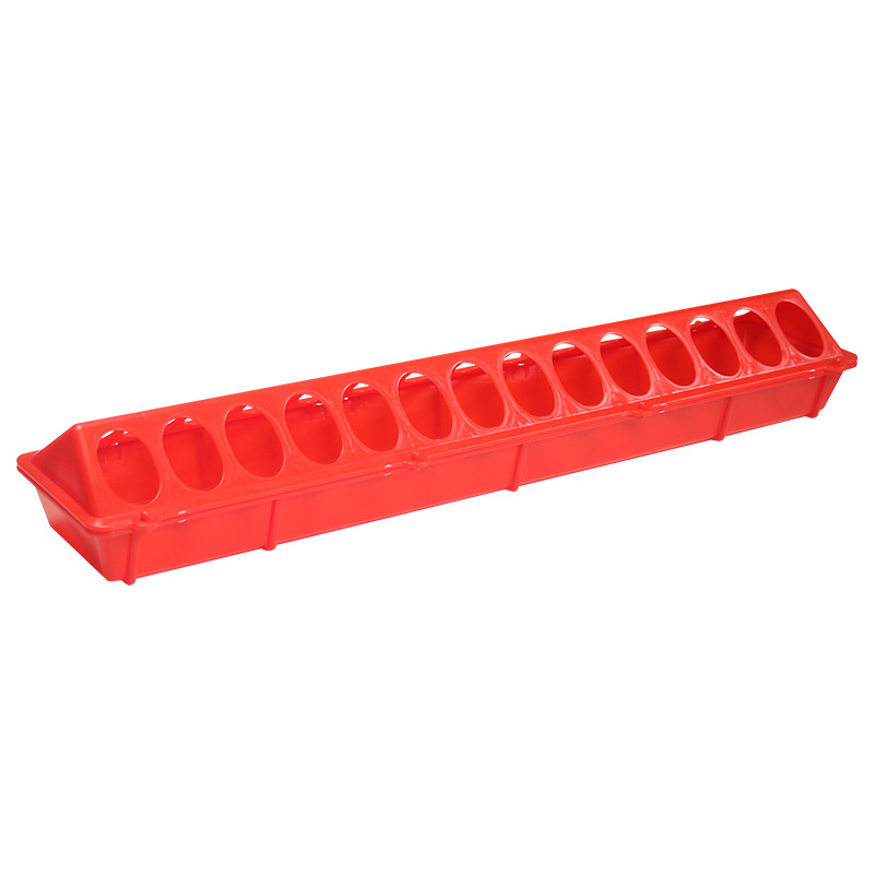 Chicken, duck and pigeon feeding trough feeding trough water-proof chicken and duck feeding trough feeder food box chicken trough rectangular