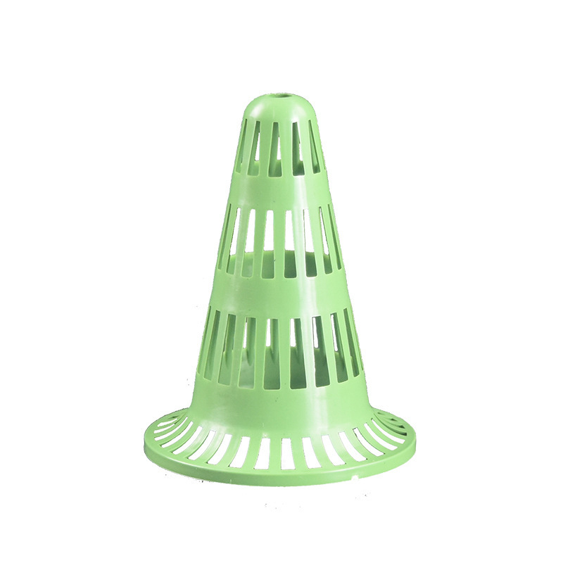 Special drain cover for orchid pot, hydrophobic cover, water filter cover, pagoda-shaped conical drain net, multi-meat pot bottom hole gasket net