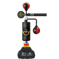 Boxing reaction target home rotating dodge Sanda vertical sandbag adult and children taekwondo fighting training equipment
