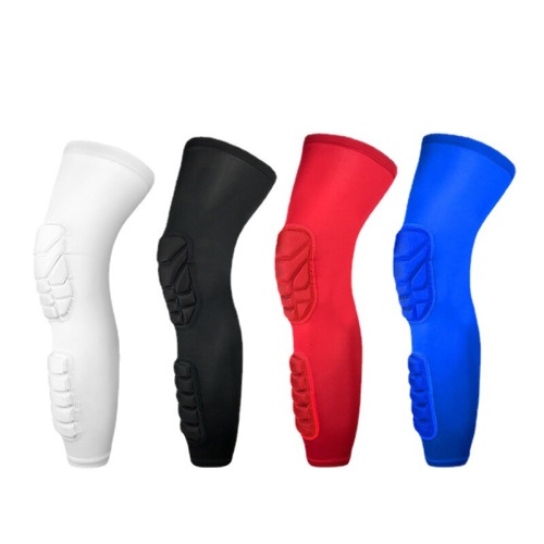 Cross-border basketball and football extended knee pads for men summer breathable calf pads outdoor cycling sports knee pads