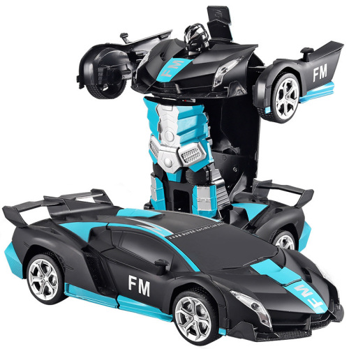 2.4G remote control transforming car King Kong racing car charging remote control transforming car electric remote control car toy car