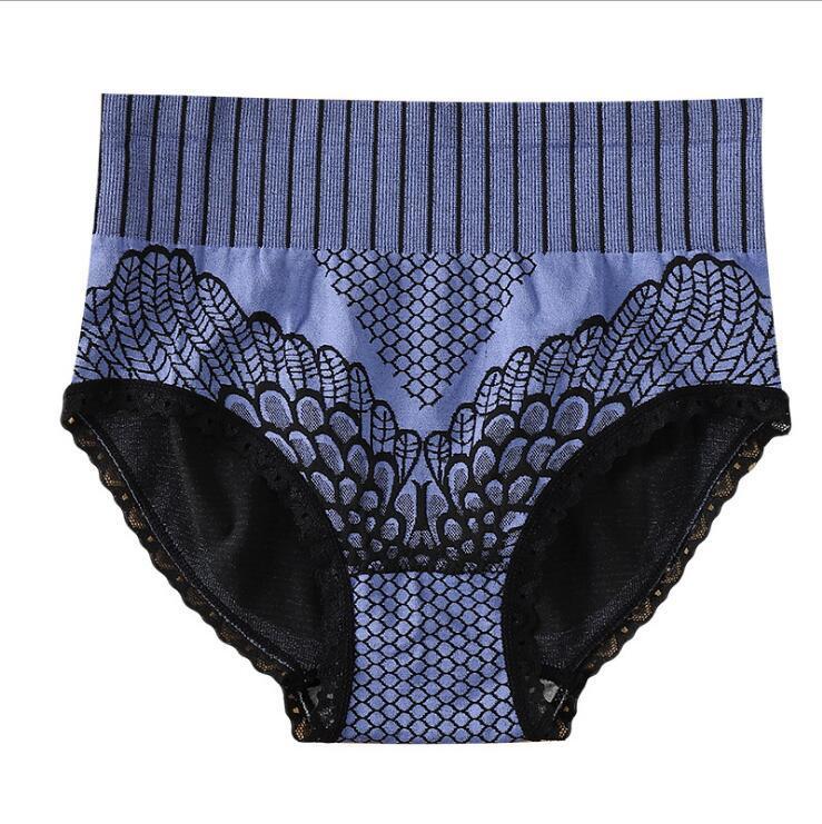 The second generation of palace underwear, hip lifting and abdominal shaping pants, plus quality version, high-waisted graphene antibacterial briefs for women