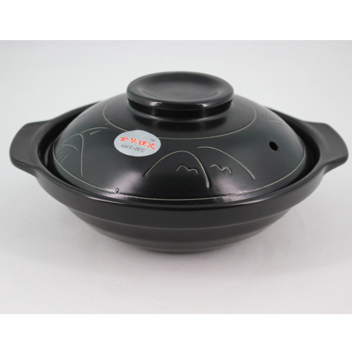 Jinhua Lithium Porcelain Casserole Ceramic Casserole Commercial Casserole Household High Temperature Resistant Casserole Household High Temperature Resistant Claypot Rice
