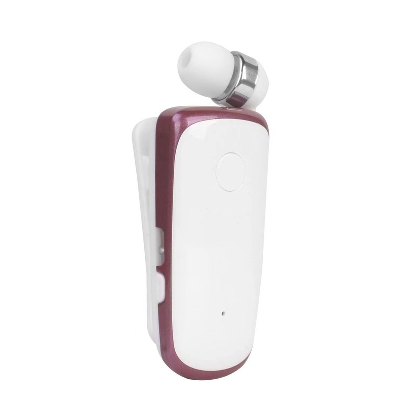 Cross-border K39 telescopic pull-cord lavalier type single-ear Bluetooth headset sports in-ear type incoming call number dropshipping