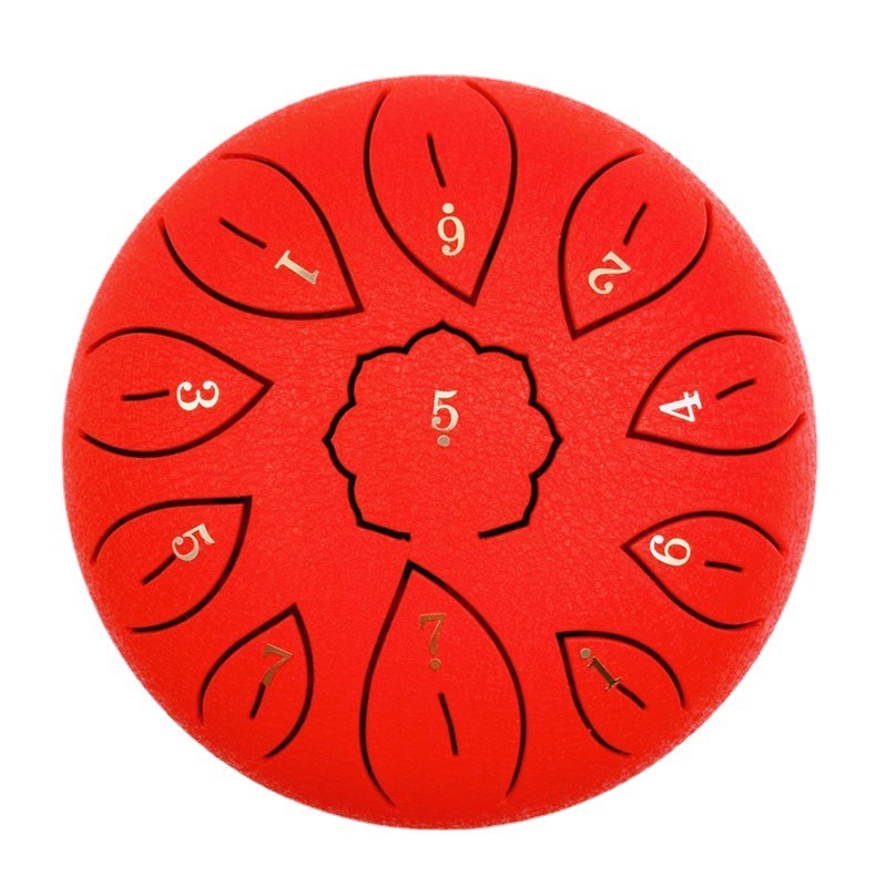 New 6-inch ethereal drum, 6-inch 11-tone ethereal drum in C key, steel tongue drum, children's musical instrument cross-border supply