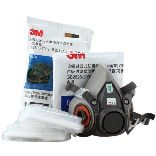 3M 6200 Gas Mask Set Spray Paint Chemical Pesticide Anti-dust Respiratory Mask Decoration Gas Mask