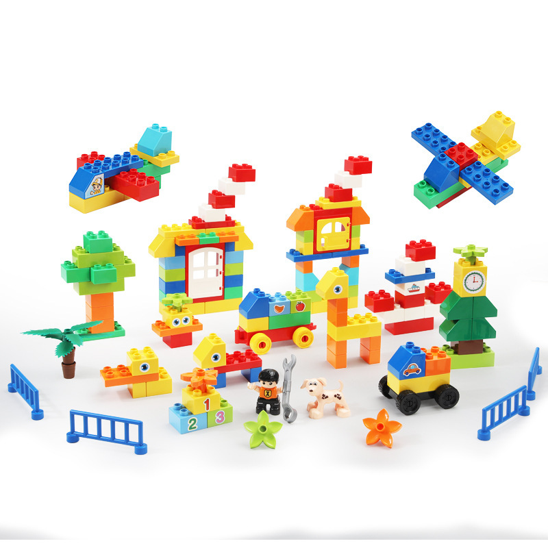 Compatible with Lego large particle building block toys children's educational assembly and insertion for boys and girls 2-3-4-6 to develop intelligence