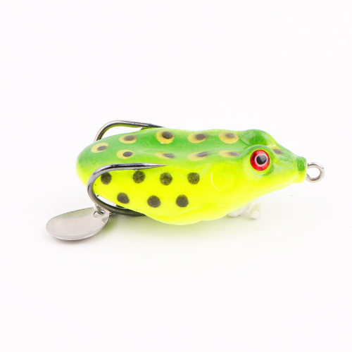Manufacturer wholesale boxed noise sequins classic thunder frog lure bait bionic fake fish bait soft bait lure frog