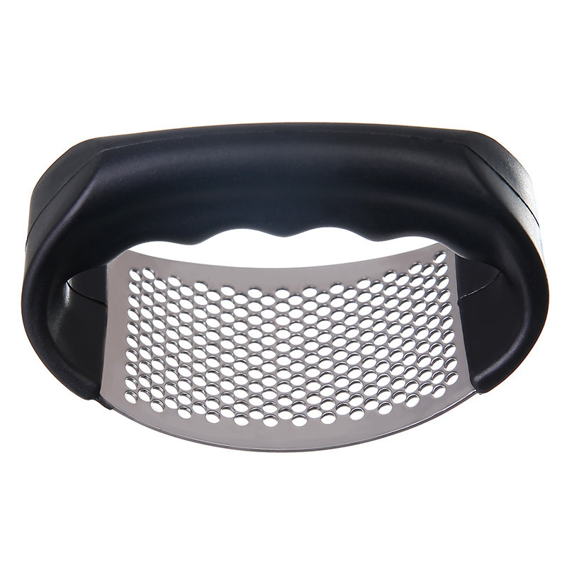 Manual ring garlic press, household stainless steel garlic press, garlic press, garlic press, garlic press, garlic press, kitchen tool