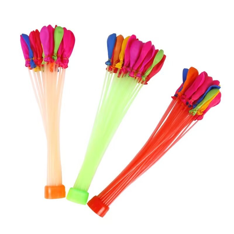 Quick water filling balloon self-sealing cross-border water supply balloon wholesale water fight filling refill pack toy