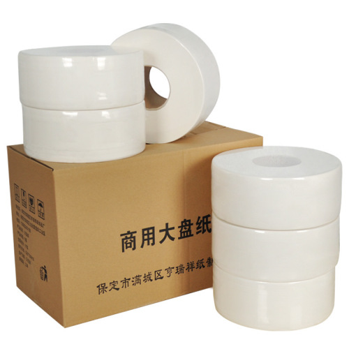 Large roll toilet paper hotel large plate paper commercial full box hotel toilet paper household large toilet paper wholesale