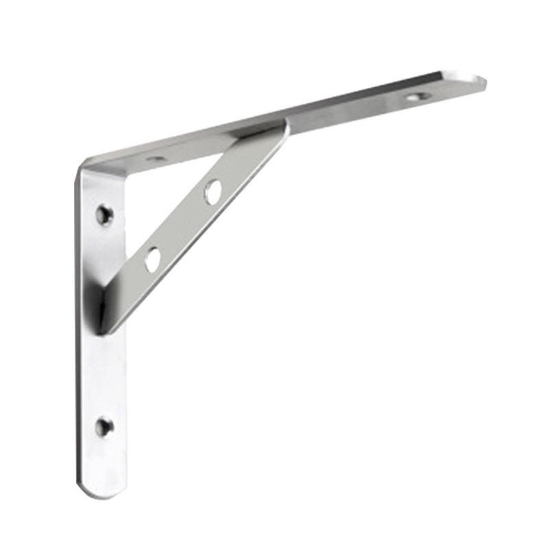 Manufacturer's thickened stainless steel triangle bracket solid right-angle microwave shelf bracket can be used as a wall shelf bracket