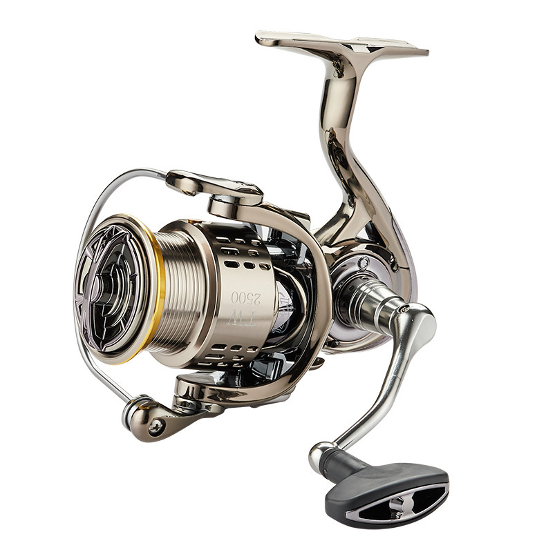 Shark fishing gear TW series all-metal screw-in spinning wheel golf fishing reel Luya long-range fishing gear wholesale