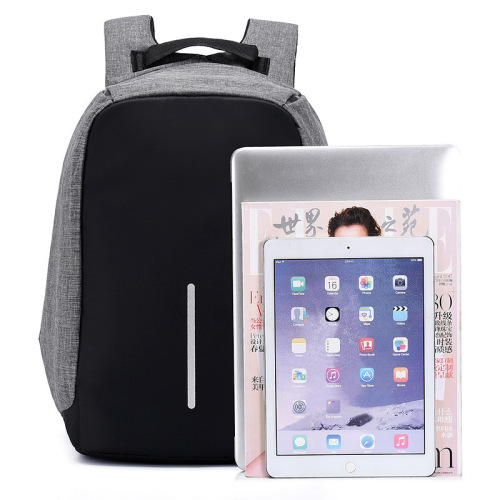 Cross-border backpack men's business travel anti-theft computer bag 15.6-inch school bag waterproof usb charging anti-theft backpack
