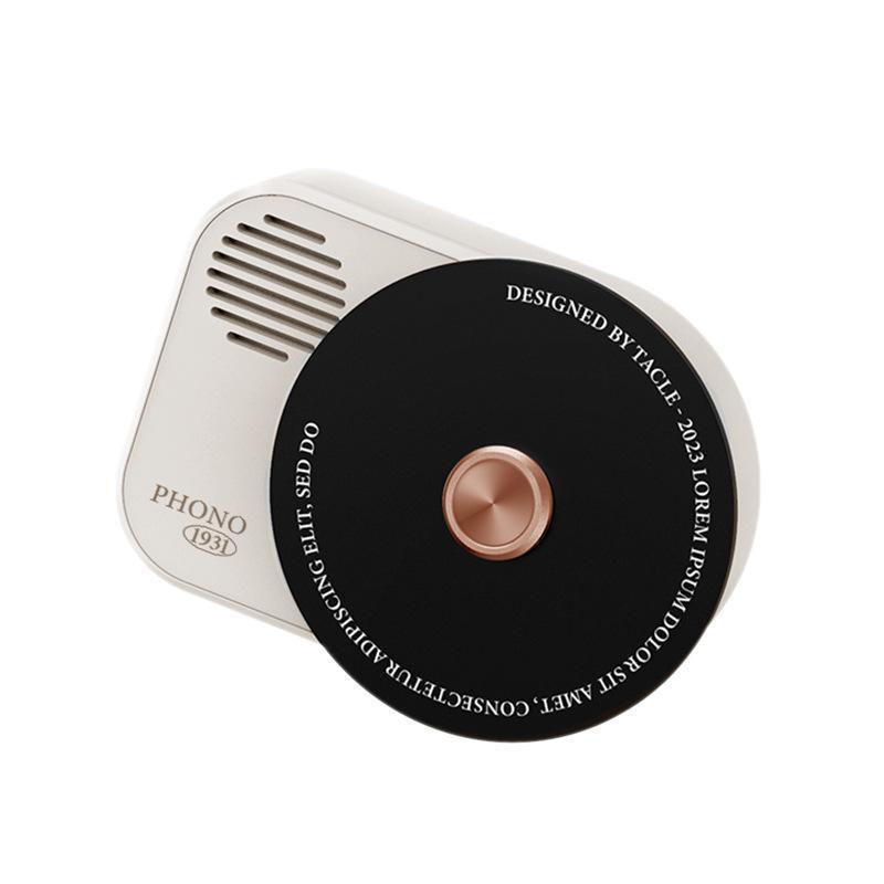Car air outlet perfume car record player aromatherapy car fragrance long-lasting light fragrance women's car supplies ornaments