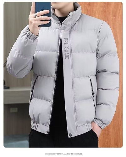 Can be returned or exchanged in second batch, new winter men's cotton coat, handsome casual large size coat, Korean style warm coat