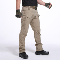 Thin quick-drying stretch cross-border tactical pants overalls assault training pants