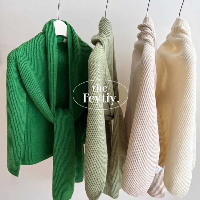Swedish niche lazy style 2024 new knitted shawl outer layer, extra large thick warm knitted wool shoulder strap for women