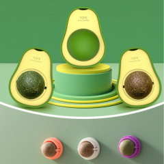 Catnip ball cat toy for teeth grinding, teeth cleaning, bite resistance and boredom relief for kittens, licking and enjoying pet supplies, thickening to play with