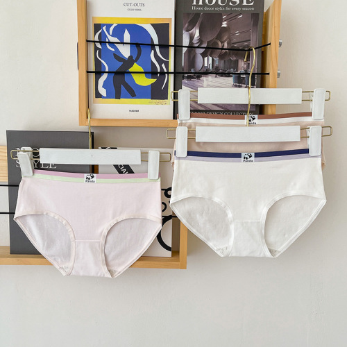 Fire 8516 full pants Class A milk-scented baby cotton bear pure cotton girl mid-waist underwear hip-covering briefs