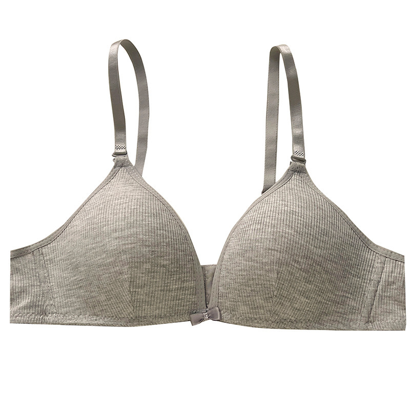 French bra for women with small breasts, push-up, anti-sagging, comfortable, breathable, thin triangle cup bra, sexy