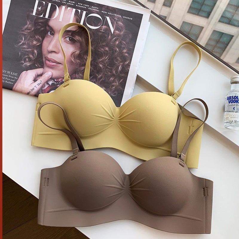 Original seamless underwear for women with small breasts, push-up bra to show enlargement, auxiliary breasts, anti-sagging, no wires, soft support, push-up bra